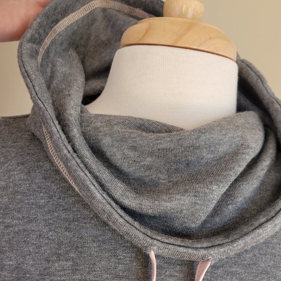 Db Sunday French Pocket Cowl Neck Leisure Sweatshirt Top. Size S - Picture 5 of 14